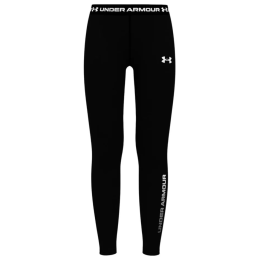 Mallas para niños Under Armour UA Heatgear Branded Legging Black