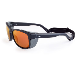Gafas de sol 3F Hover negro/rojo