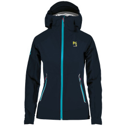 Chaqueta de mujer Karpos Temporale W Jacket azul Sky Captain/Blue Atoll