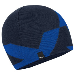 Gorro Salewa PURE REVERSIBLE AM BEANIE azul 3961 - navy blazer/8620