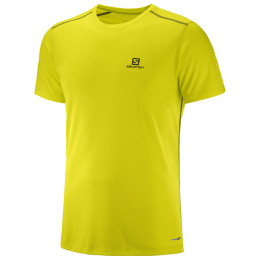 Camiseta de hombre Salomon Stroll Ss Tee M amarillo SulphurSpring