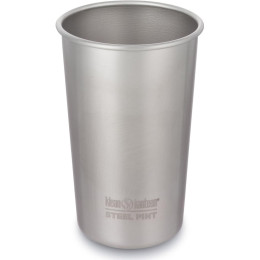 Taza de acero inoxidable Klean Kanteen Steel Pint 473 ml plata Brushed Stainless