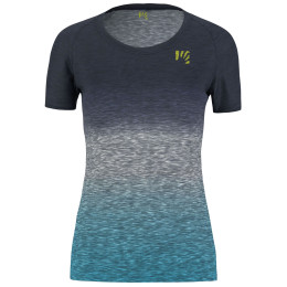 Camiseta de mujer Karpos Prato Piazza W Jersey gris/azul Sky Captain/Blue Atoll