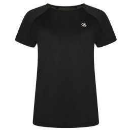 Camiseta de mujer Dare 2b Corral Tee negro Black/Black