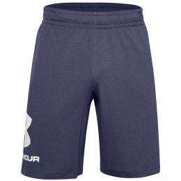 Pantalones cortos de hombre Under Armour Sportstyle Cotton Logo Shorts azul BlueInk/OnyxWhite