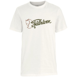 Camiseta de hombre Fjällräven Archive Logo T-Shirt M blanco Eggshell