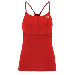 Camiseta sin mangas para mujer E9 Stefy rojo Tomato