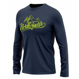 Camiseta de hombre Northfinder Karsen azul