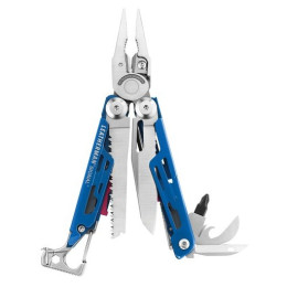 Multiherramienta Leatherman Signal azul Cobalt