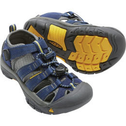 Sandalias para niños Keen Newport H2 K azul/amarillo BlueDepths/Gargoyle