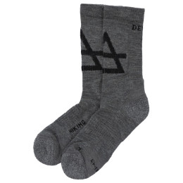 Calcetines Devold Hiking Merino Medium Sock gris ANTHRACITE MELANGE