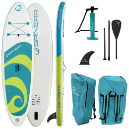 Tabla de surf de pala Spinera Classic 10'0 Pack 1 azul
