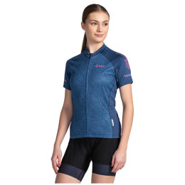 Camiseta de ciclismo para mujer Kilpi Moate azul oscuro dark blue