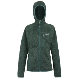 Sudadera de mujer Regatta Women’s Hooded Newhill verde Green Haze
