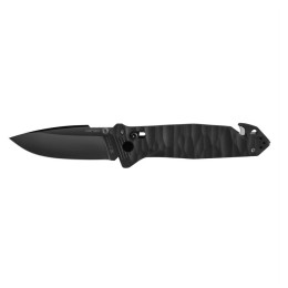 Navaja TB OUTDOOR Cac S200 French Army Knife Textured G10 Smooth negro