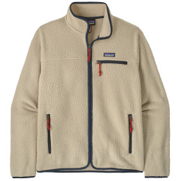 Sudadera de hombre Patagonia M's Retro Pile Jacket beige/azul Pelican