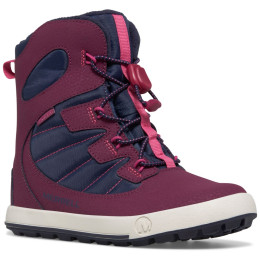 Calzado para niños Merrell Snow Bank 4.0 Wtpf azul navy/berry