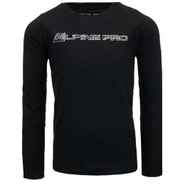 Camiseta para niños Alpine Pro Bermo negro