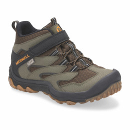 Calzado para niños Merrell Chameleon 7 Mid A/C Waterproof marrón Dusty/Olive