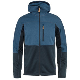 Sudadera funcional de hombre Fjällräven Abisko Trail Fleece azul oscuro Indigo Blue-Dark Navy
