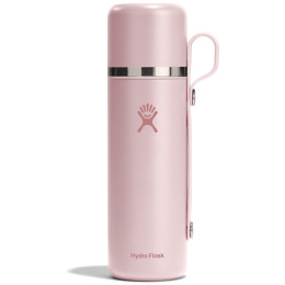 Termo Hydro Flask 28 oz Hot Flask & Cup rosa claro Trillium