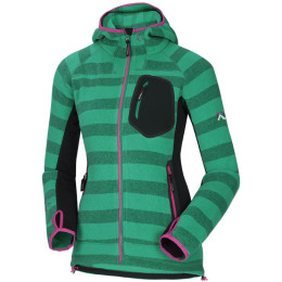Sudadera de mujer Northfinder Giana verde Greenstrip