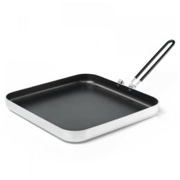 Sartén GSI Outdoors Bugaboo Square Frypan negro/blanco