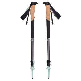 Bastones de senderismo Black Diamond Pursuit Trekking Poles negro/verde Charcoal-Foam Green