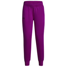 Pantalones de chándal para mujer Under Armour Fleece Jogge rosa Mystic Magenta / / Black