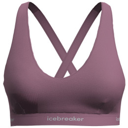 Sujetador deportivo Icebreaker W Mer 125 Cool-Lite Sprite Racerback Bra rosa Deco