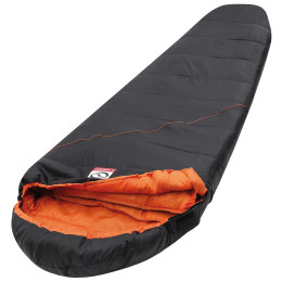 Saco de dormir Loap Boston negro/naranja