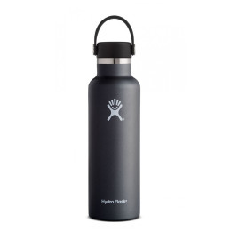 Botella térmica Hydro Flask Standard Mouth 21 oz negro Black