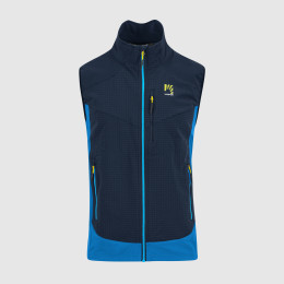Chaleco de hombre Karpos Lede Vest azul Outer Space/Indigo Bunting
