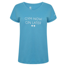 Camiseta de mujer Dare 2b Moments II Tee azul Capri Blue