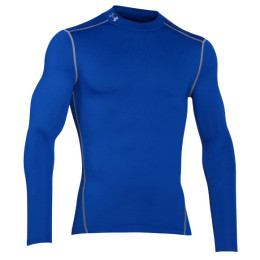 Camiseta funcional de hombre Under Armour CG Armour Mock azul Royal//Steel