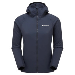 Chaqueta de invierno para mujer Montane F Sirocco Hoodie azul ECLIPSE BLUE