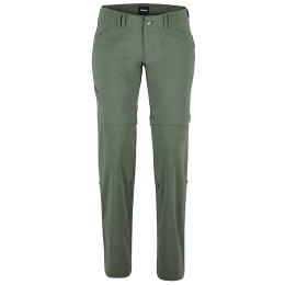 Pantalones de mujer Marmot Lobo's Convertible Pant verde Crocodile