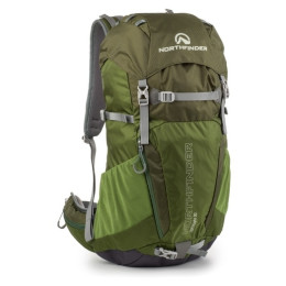 Mochila de senderismo Northfinder Mobus verde Greengreen