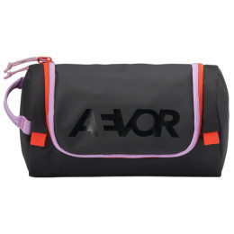Neceser Aevor Wash Pack negro/violeta Proof Dual Dip Violet Rush