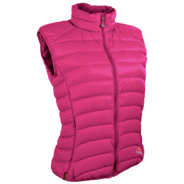 Chaleco de plumón para mujer Warmpeace Swan Lady rosa Azalee
