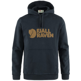 Sudadera de hombre Fjällräven Fjällräven Logo Hoodie M azul Dark Navy