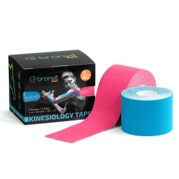 Cintas kinesiológicas BronVit Sport Kinesio Tape set