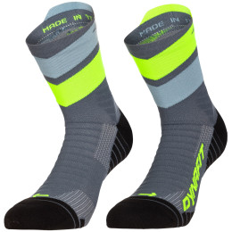 Calcetines Dynafit Ultra Mid Sk gris/amarillo cinder ULTRA YELLOW/5A30