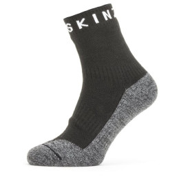 Calcetines impermeables SealSkinz WP Warm Weather Soft Touch negro/gris Black/GreyMarl/White