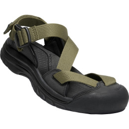 Sandalias de hombre Keen Zerraport II verde/negro military olive/black