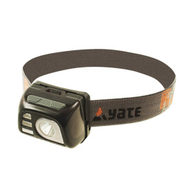 Linterna frontal Yate Vega negro Black