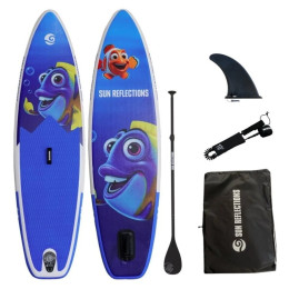Tabla de surf de pala Sun Reflections Kids 8'2'' VIOLET azul Violet