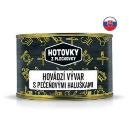Sopa Hotovky z plechovky Caldo de ternera con albóndigas de hígado 400 ml