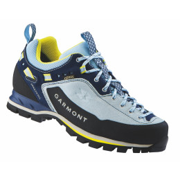 Calzado de mujer Garmont Dragontail MNT GTX WMS azul/amarillo LightBlue/Lemon