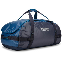 Bolsa de viaje Thule Chasm 90 L gris/azul Poseidon